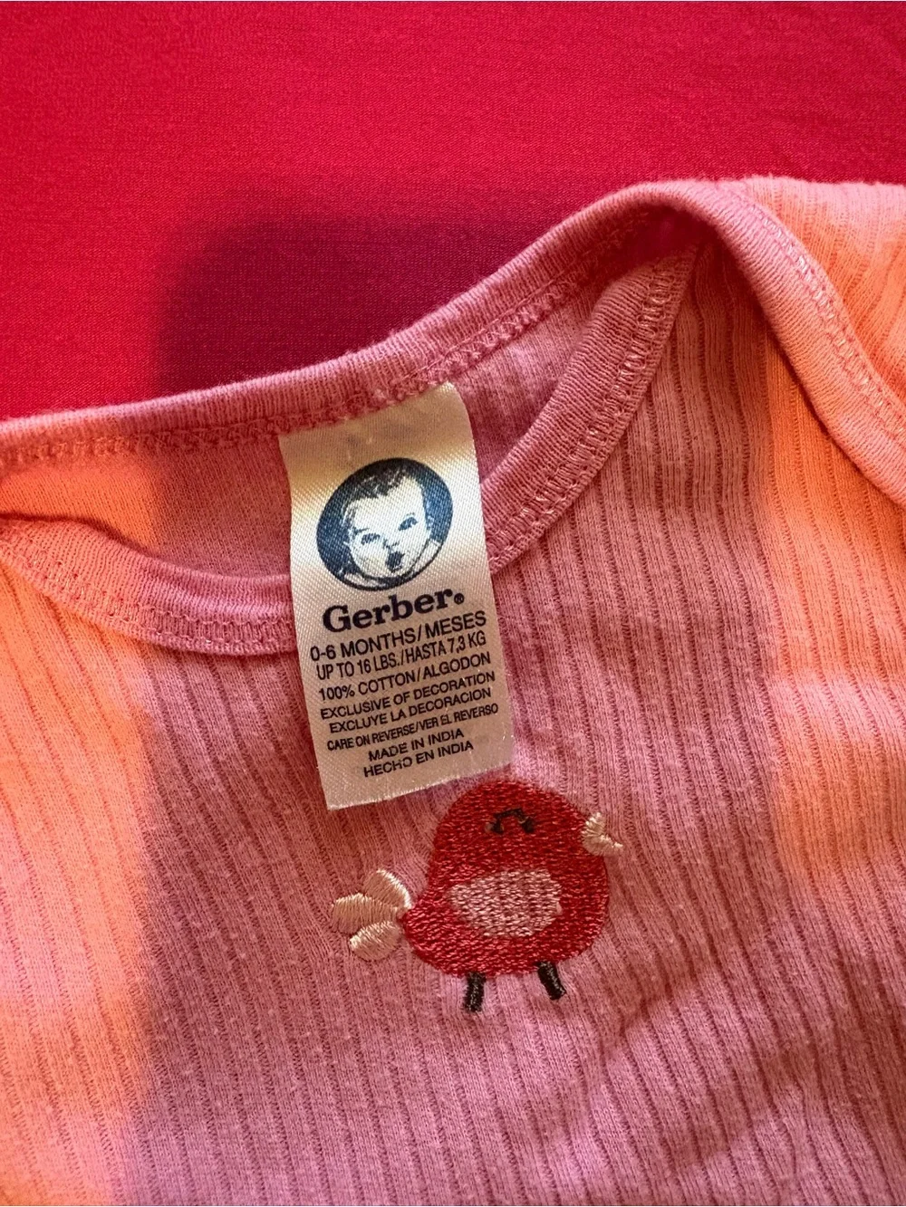 Gerber Nightgown | Pink